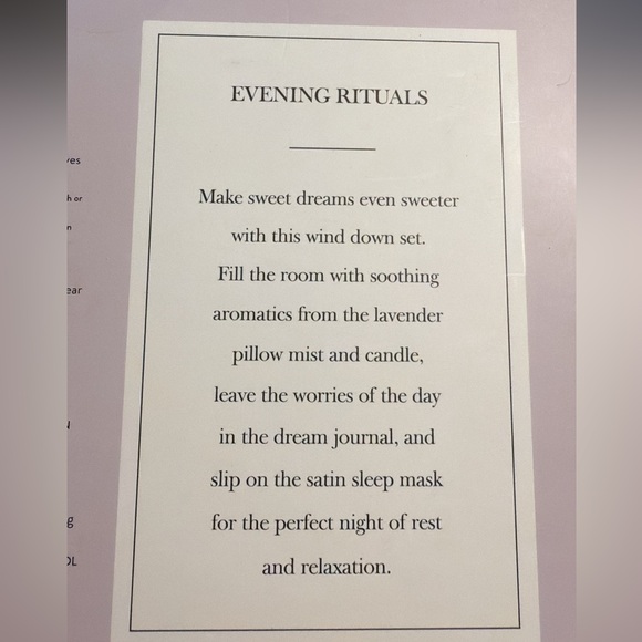 NWT Evening rituals Lavender Giftset - Picture 2 of 3